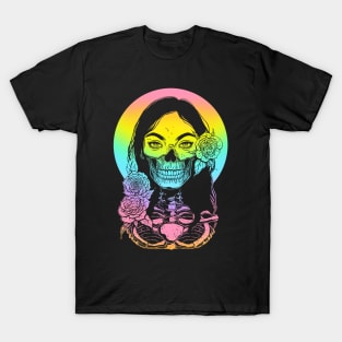 Dead Girl. Death T-Shirt